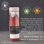 Soulflower Aromatherapy Essential Oil Rose Geranium Bath Salt