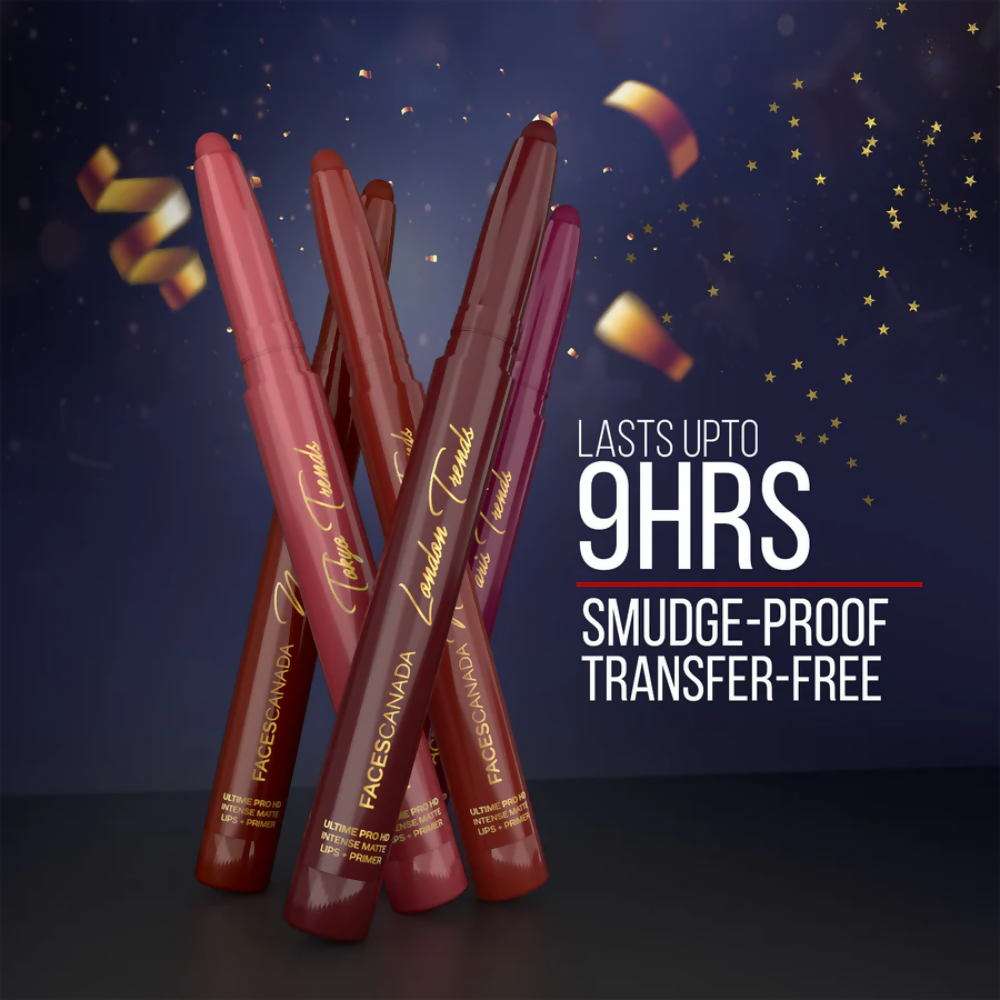 Faces Canada Ultime Pro HD Intense Matte Lips + Primer - Flex Alert N09