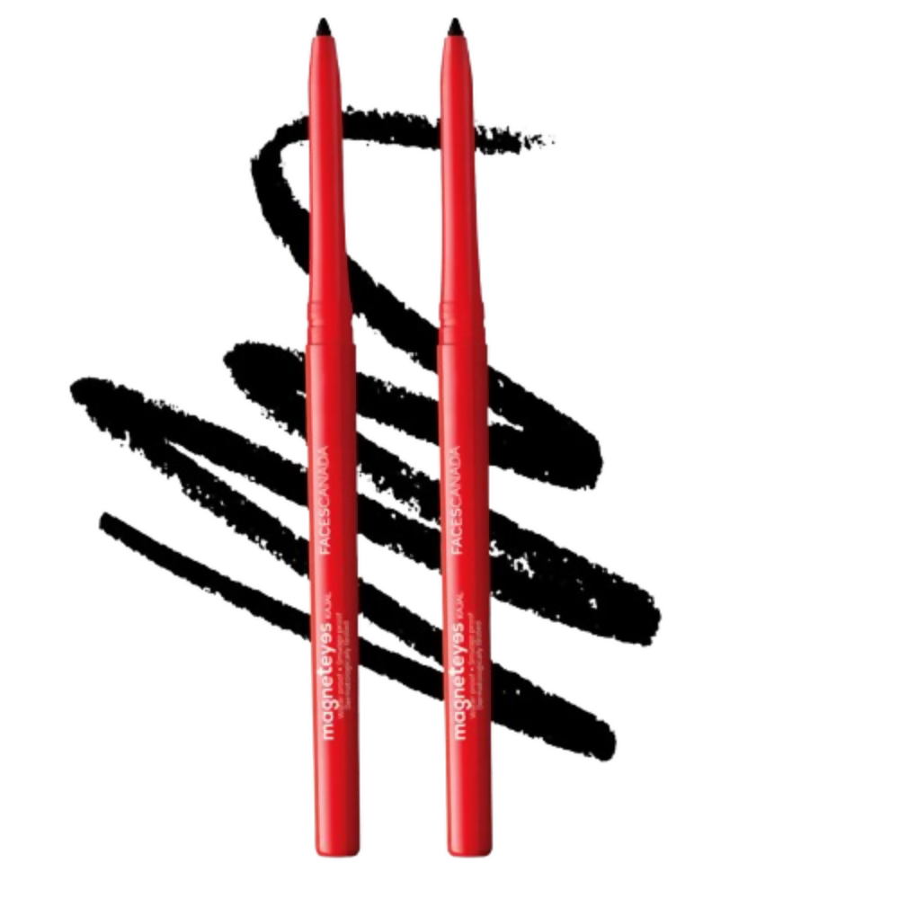 Faces Canada Magneteyes Kajal 2 in 1 Black - Distacart