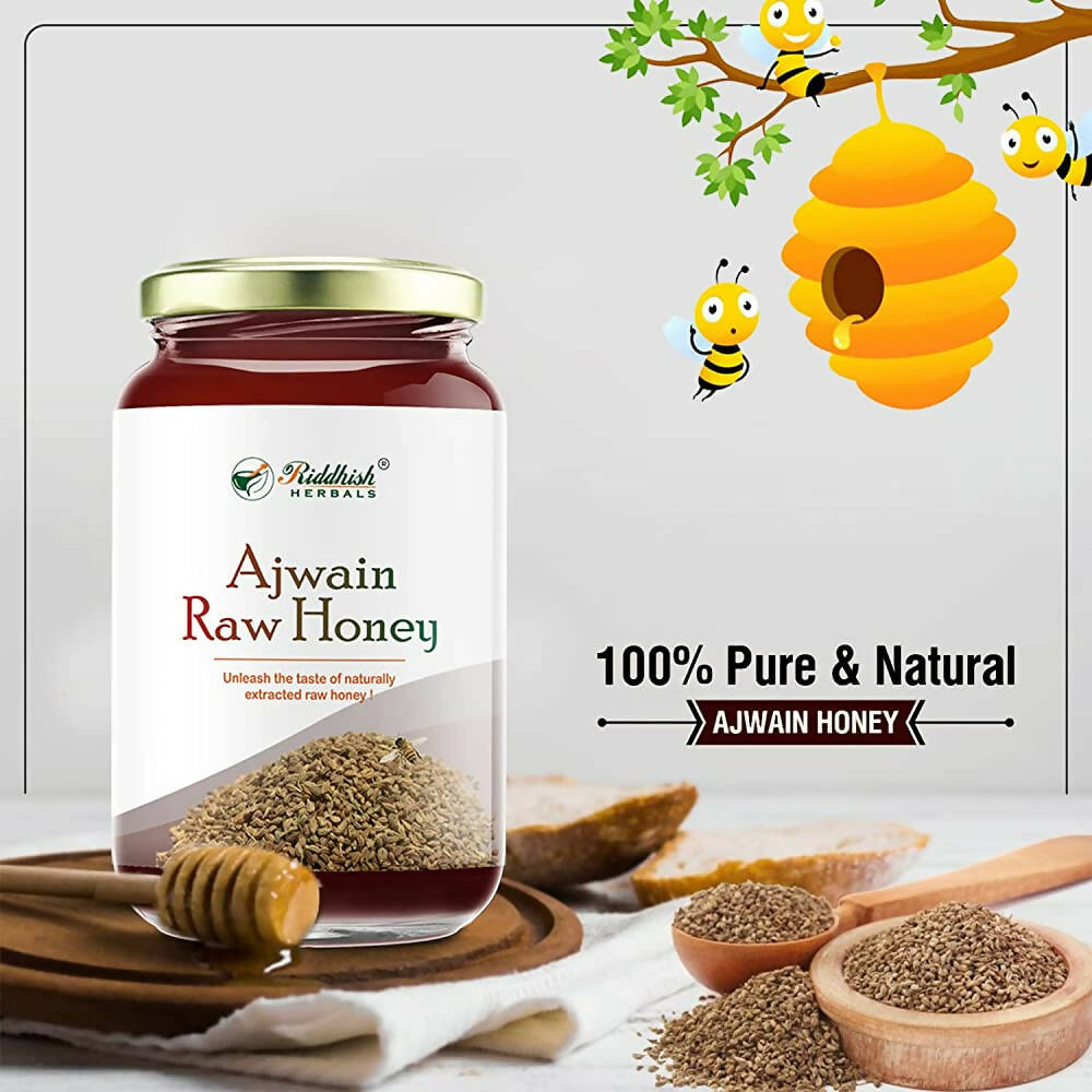 Riddhish Herbals Ajwain Raw Organic Honey