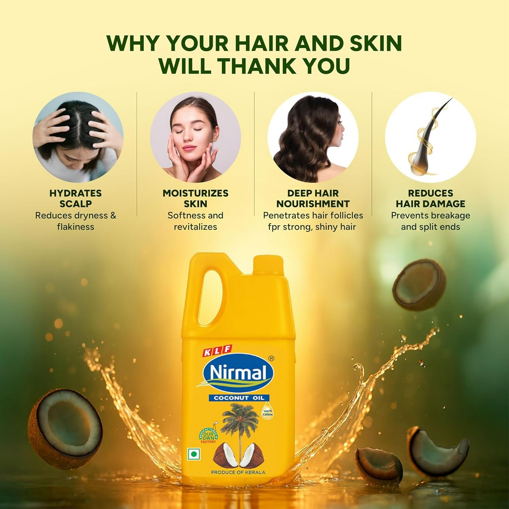 KLF Nirmal 100% Pure Coconut Oil