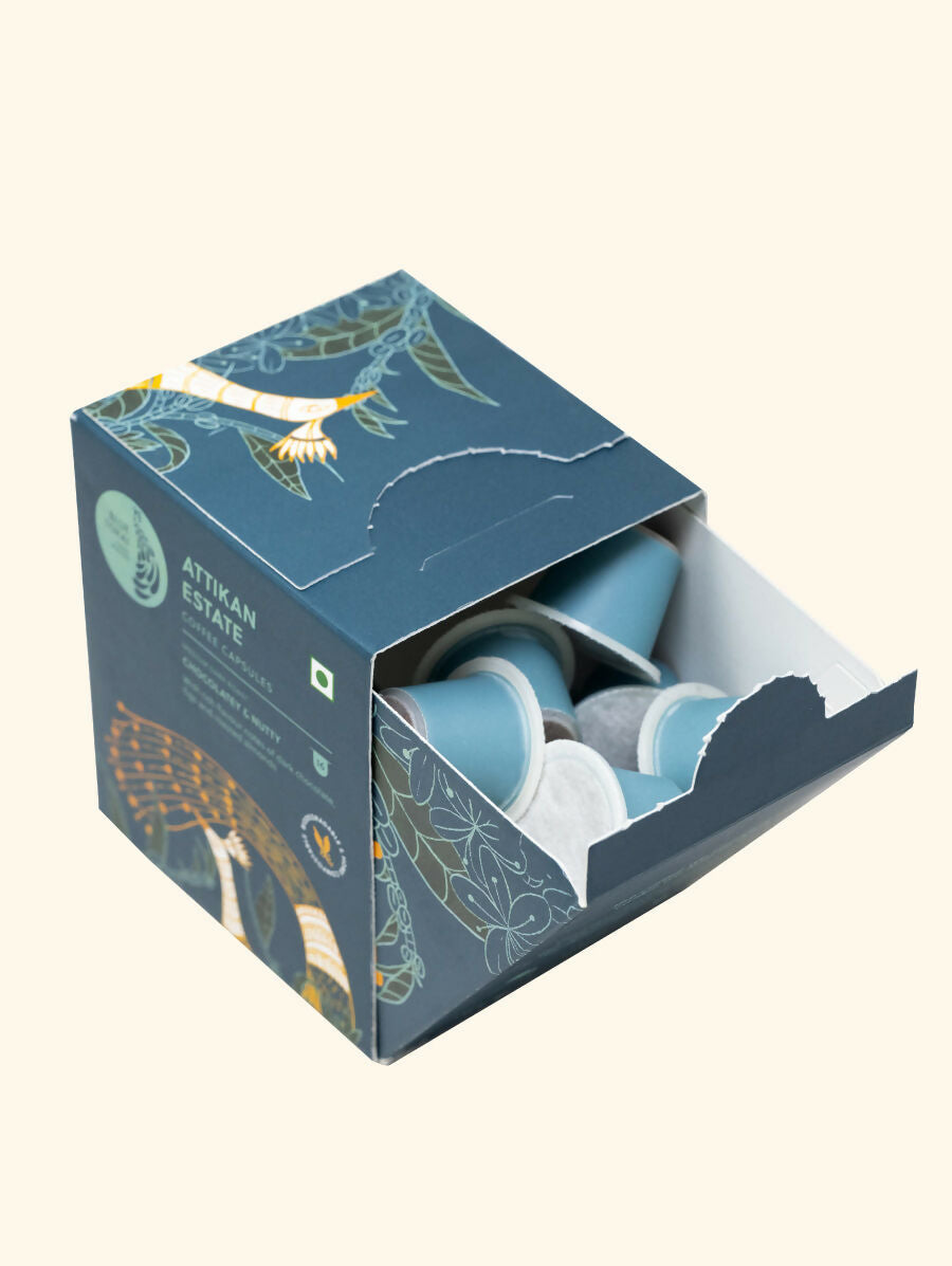 Blue Tokai Attikan Estate Coffee Capsules - Distacart