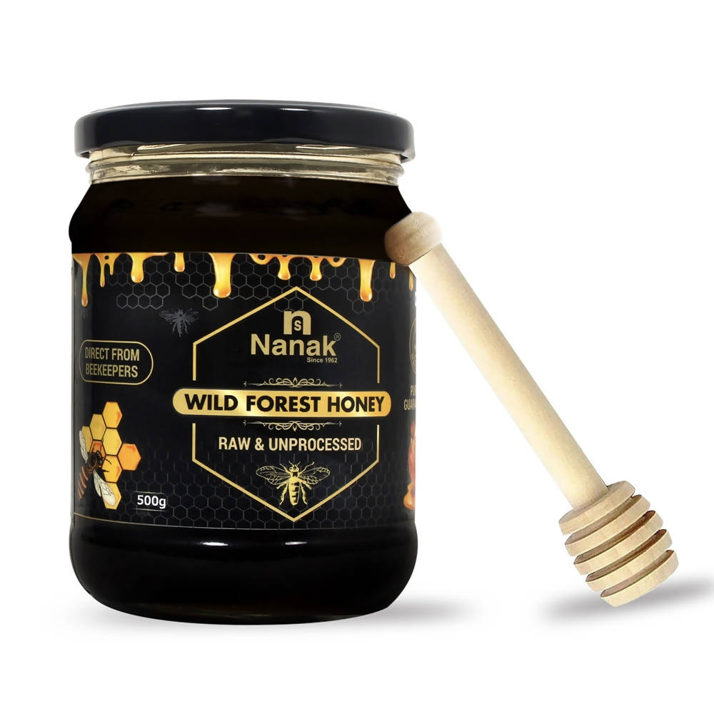 Nanak Wild Forest Raw & Unprocessed Honey-500 gm