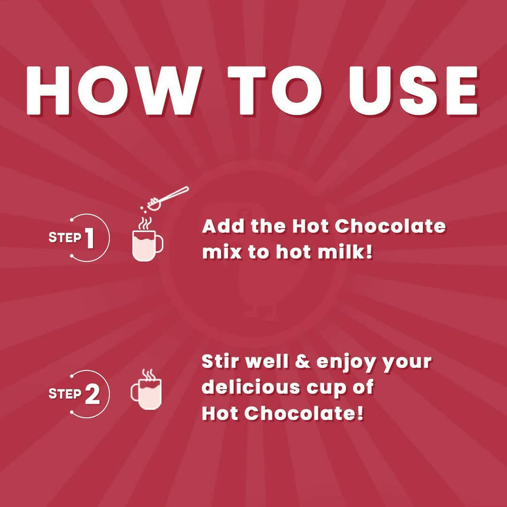 Bevzilla Hot Chocolate Powder (Cinnamon) Drink Powder With Organic Date Palm Jaggery