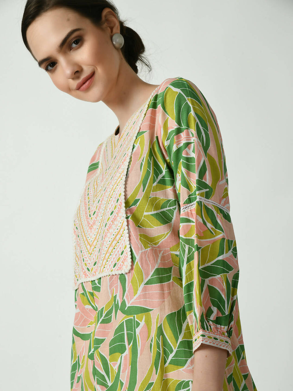 Myshka Women's Multi A-Line Printed Kurta