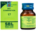 SBL Homeopathy Bio-Combination 17 Tablets - Distacart