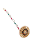 NVR Women's Trending Stylish Gold-Plated Maang Tikka - Distacart