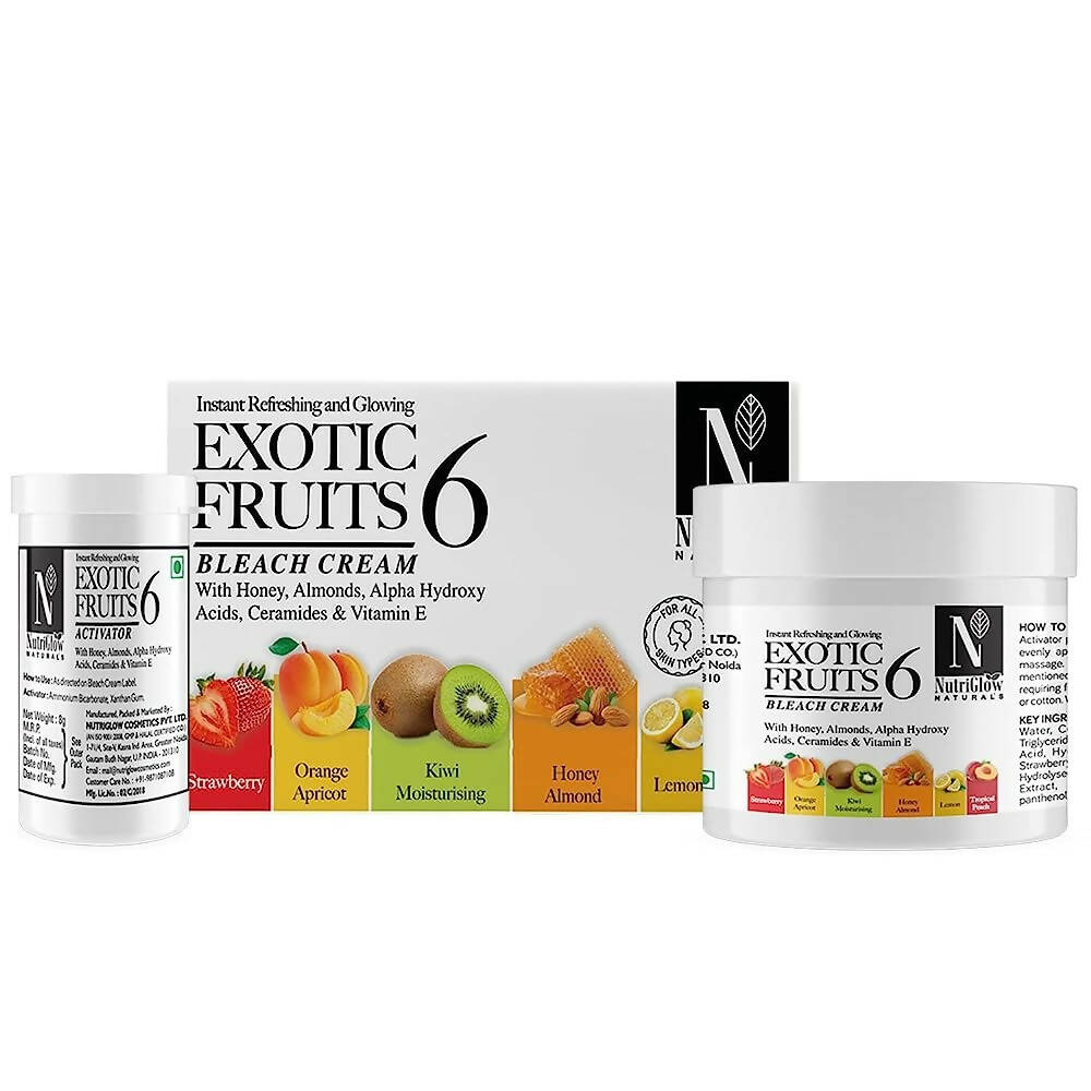 NutriGlow Natural’s Exotic Fruit Bleach Cream