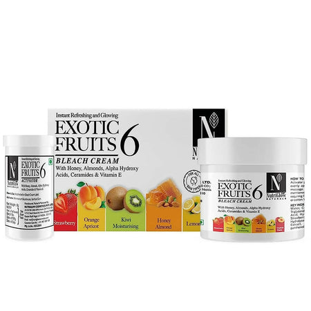 NutriGlow Natural’s Exotic Fruit Bleach Cream
