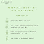 Glamveda Aloe Vera & Neem Tulsi Clarifying Foaming Face Wash