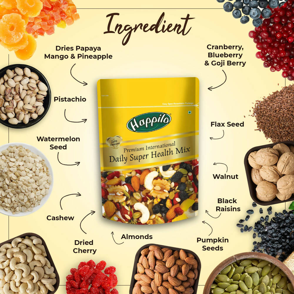 Happilo 100% Premium Daily Super Health Mix Snack