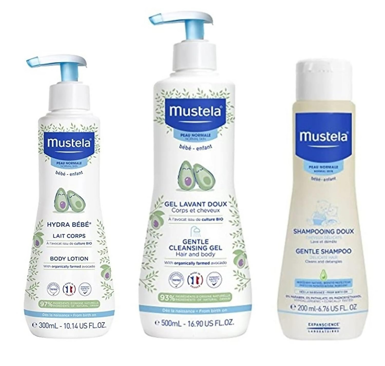 Mustela Bathtime Essential Kit Set