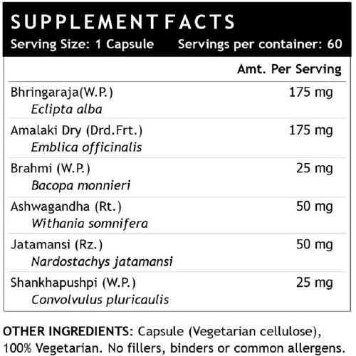 Inlife Hair Support Herbal Capsules - Distacart