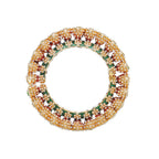 Meenakari and Jadau Bangle (Multi Color) - Ruby Raang - Distacart