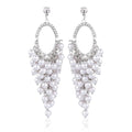 Trendoo Jewelry Silver Diamonds Beautiful Drops
