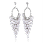 Trendoo Jewelry Silver Diamonds Beautiful Drops