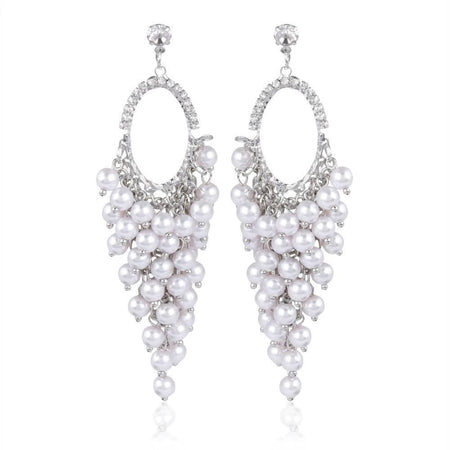 Trendoo Jewelry Silver Diamonds Beautiful Drops