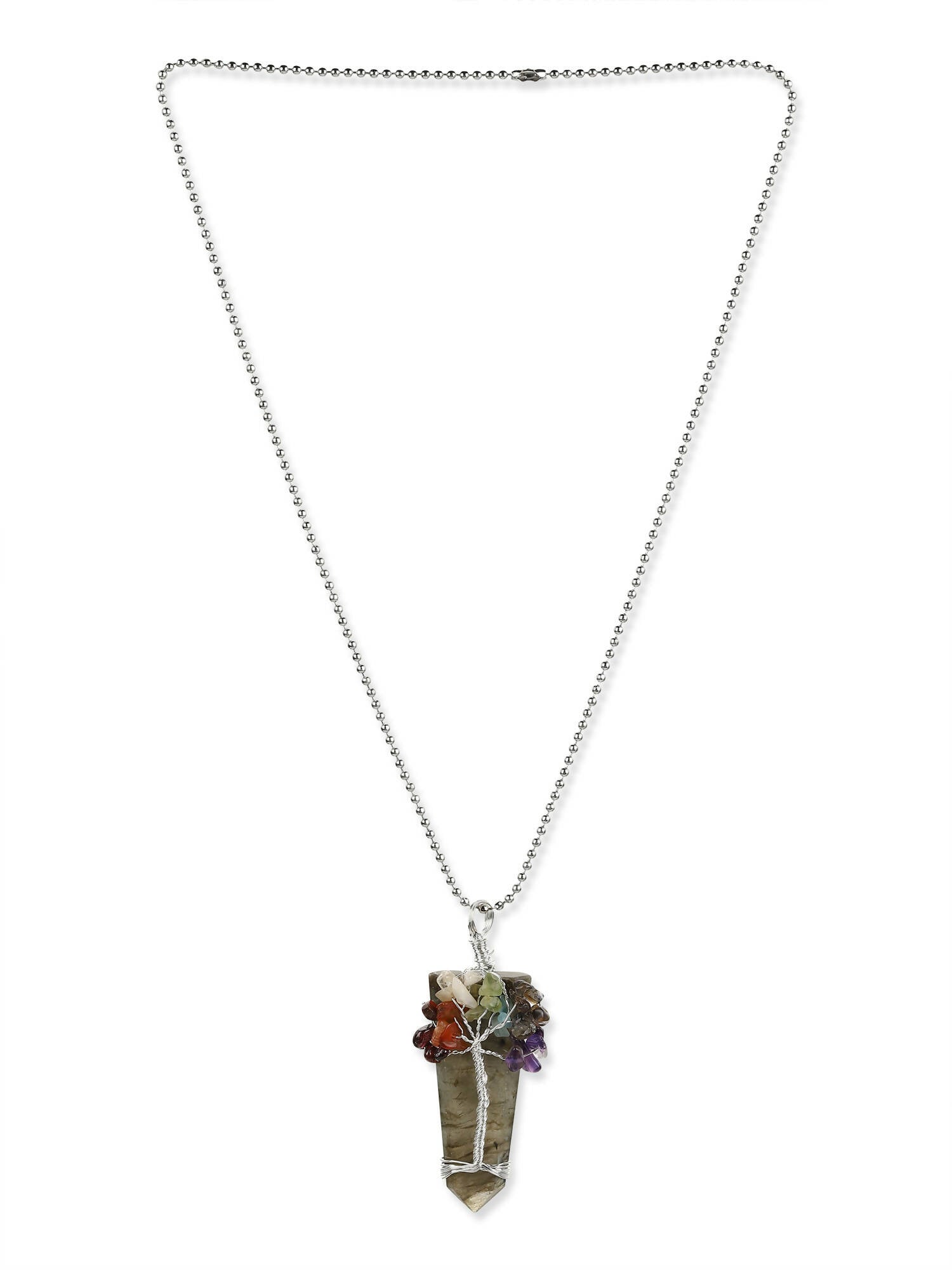 Women's Silver-Plated Chain - Ruby Raang - Distacart