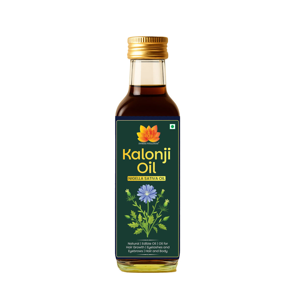 Dorjee Wellness Wood Pressed Kalonji (Black Seed) Oil - Distacart