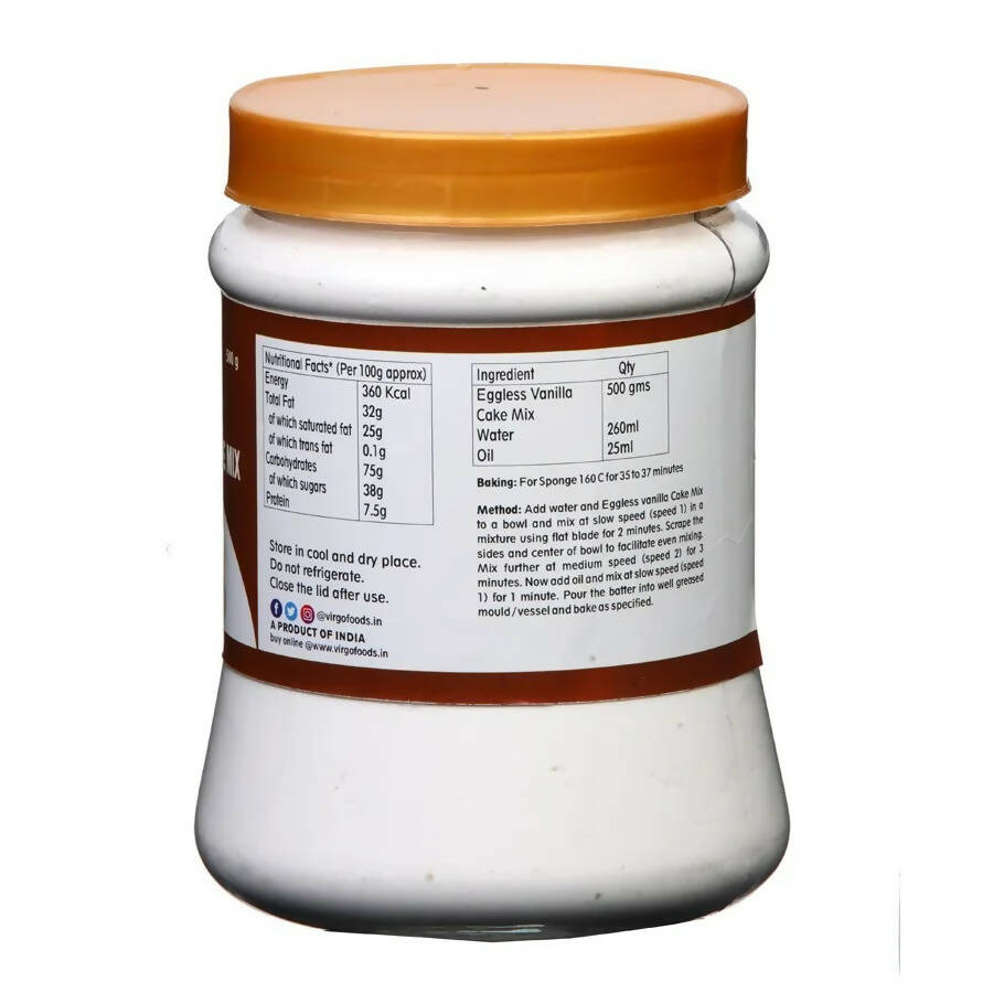 Virgo Eggless Vanilla Cake Mix