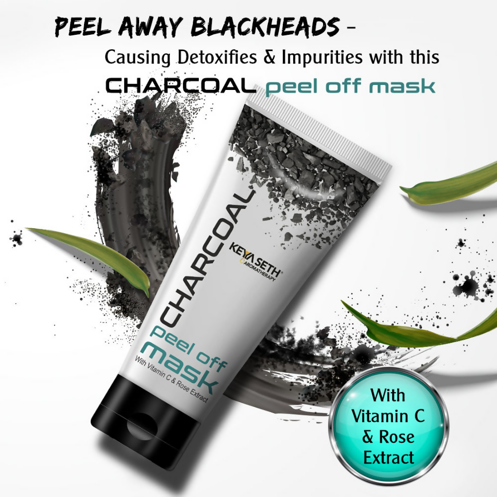 Keya Seth Aromatherapy Charcoal Peel off Mask Face Pack