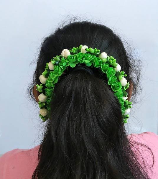 Green Flower Gajra