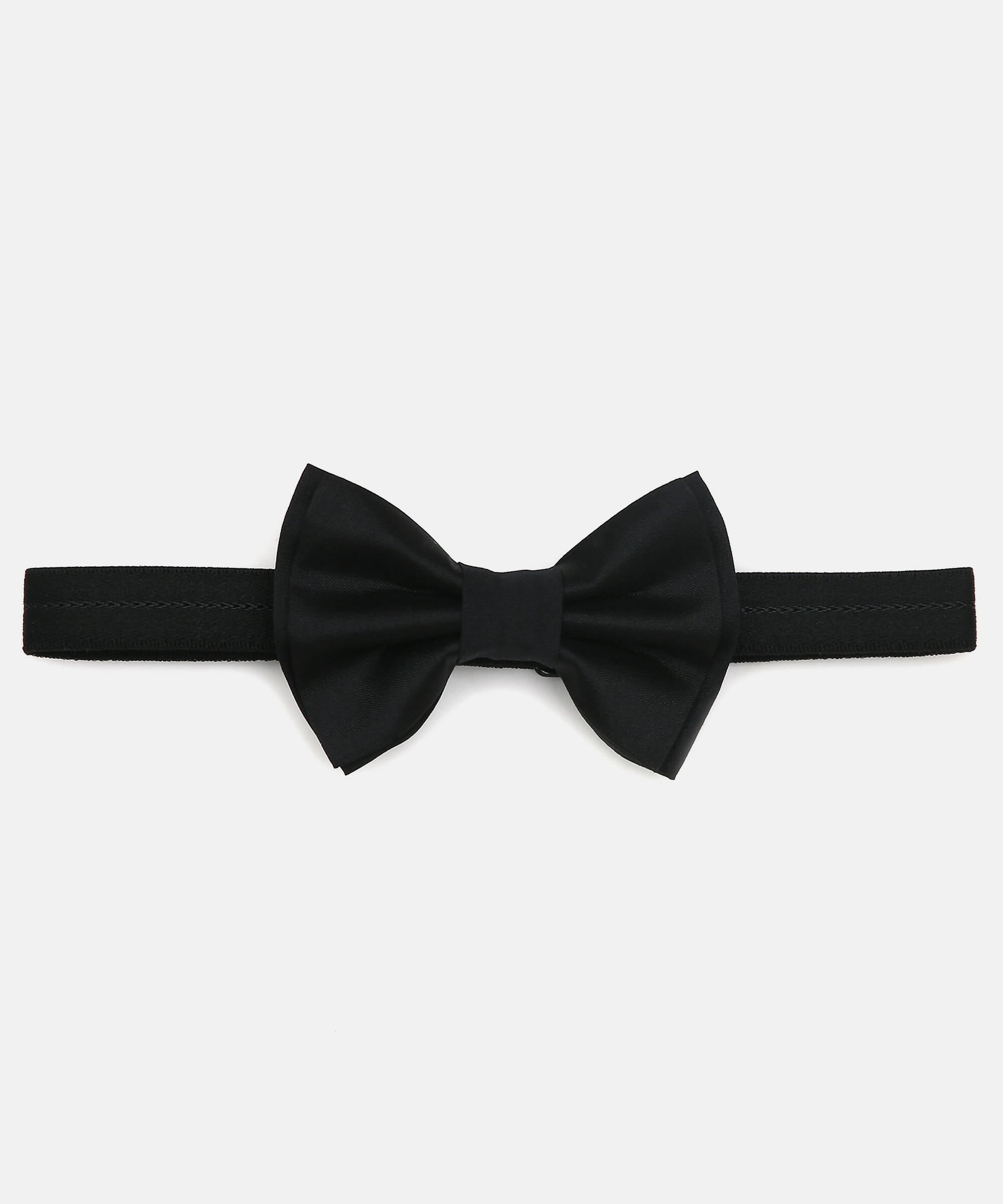 Manet Boys Solid Double Layer Bow - Black