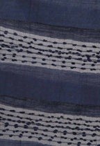 Mominos Fashion Moeza Cotton Payal Design Navy Blue Dupatta
