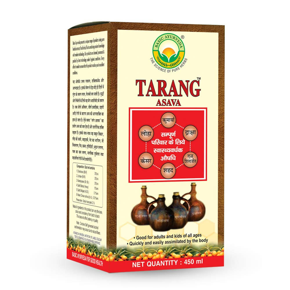 Basic Ayurveda Tarang Asava 450 ml