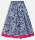 Ahalyaa Multi Crepe Printed Kids Kurta Sharara Set With Dupatta For Girls