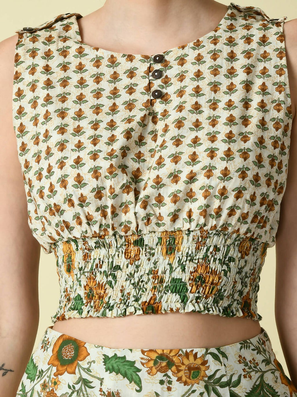 Myshka Women's Multi Floral Printed Top