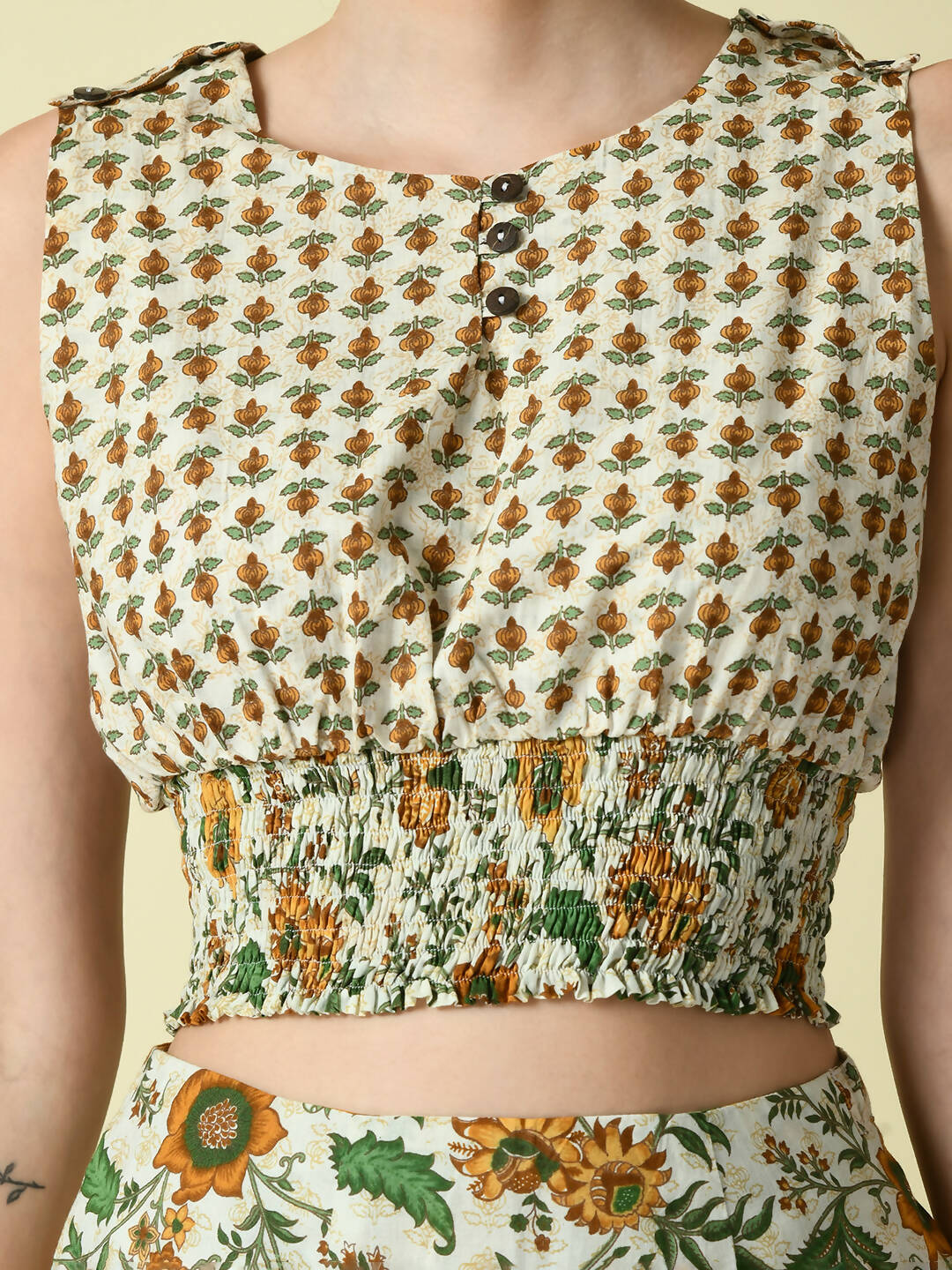 Myshka Women's Multi Floral Printed Top
