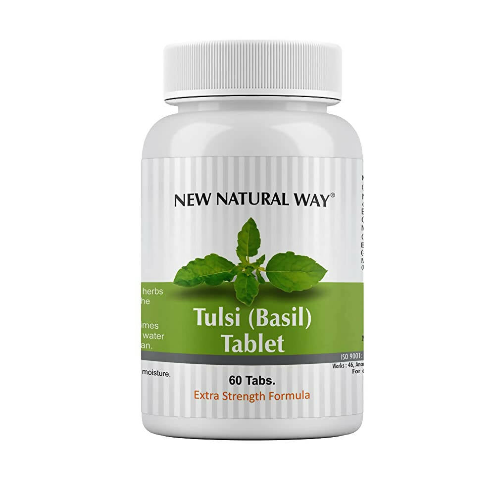New Natural Way Tulsi (Basil) Tablets - Distacart