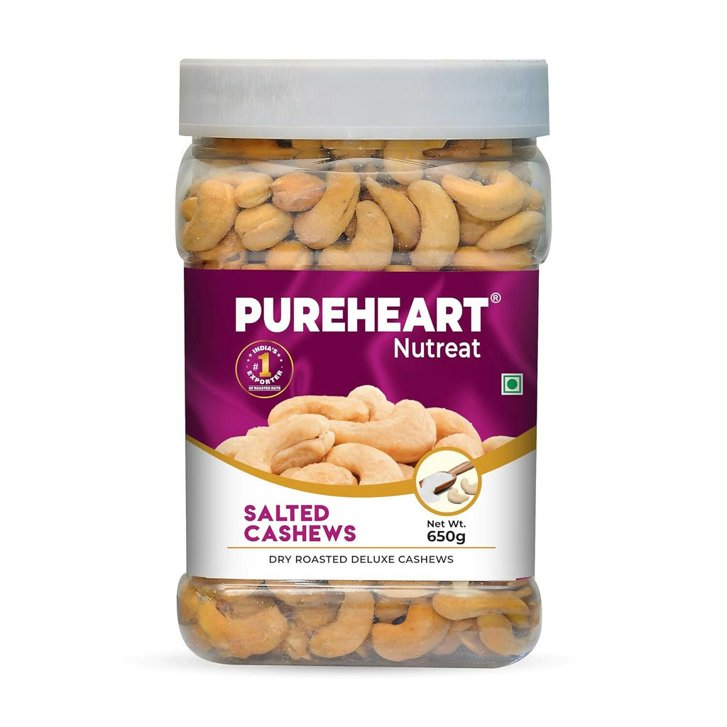 Pureheart Nutreat Roasted Salted Cashews - Distacart