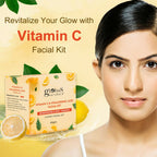 Globus Naturals Vitamin C & Hyaluronic Acid Facial Kit - Distacart