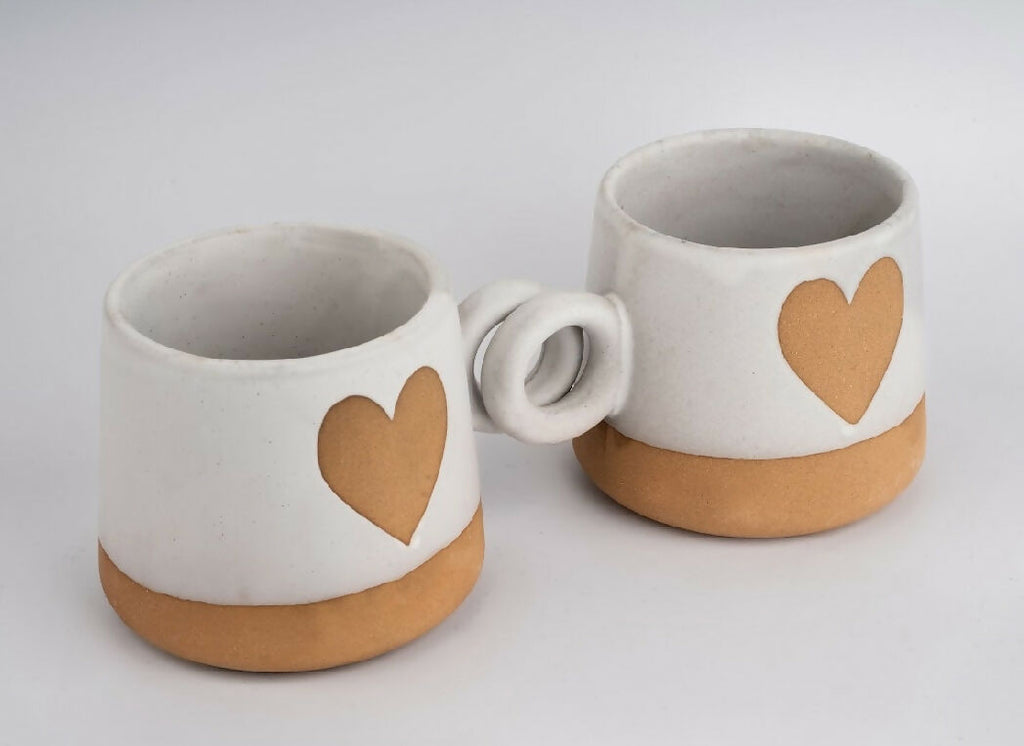 Simply Soho Golden Heart Mug