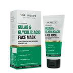 Dr. Sheth's Gulab & Glycolic Acid Face Mask Deep Exfoliating Face Pack For Even-toned Skin, For Normal to Oily Skin