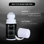 Bella Vita Intense Natural Underarm Roll On Deodorant for Men