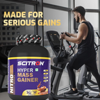 Scitron Nitro Series Hyper Mass Gainer Milk Chocolate - Distacart