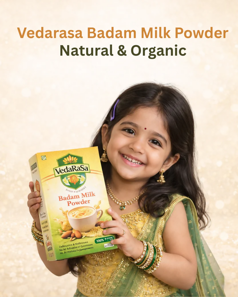 VedaRasa Badam Milk Powder Instant Almond Drink Mix - Distacart