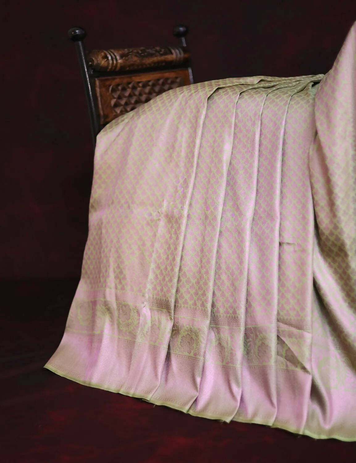 Half Mix Soft Silk Saree - HSS7 By Gayathri Reddy Designer Studio