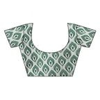 Vamika Green Printed Art Silk Saree