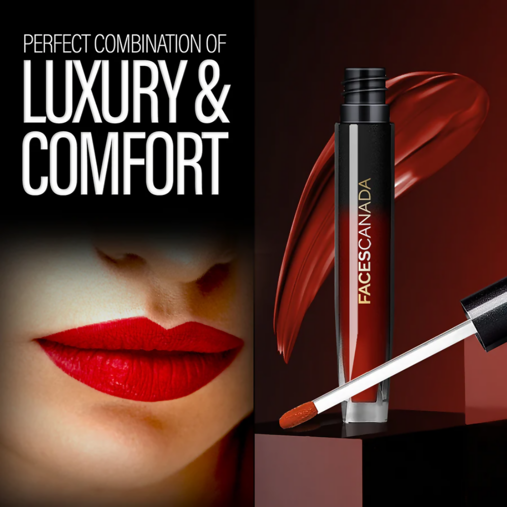 Faces Canada Comfy Silk Liquid Lipstick - Spontaneous Plum 06