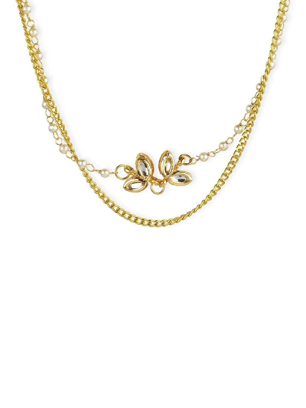 Women's Gold-Plated Chain - Ruby Raang - Distacart