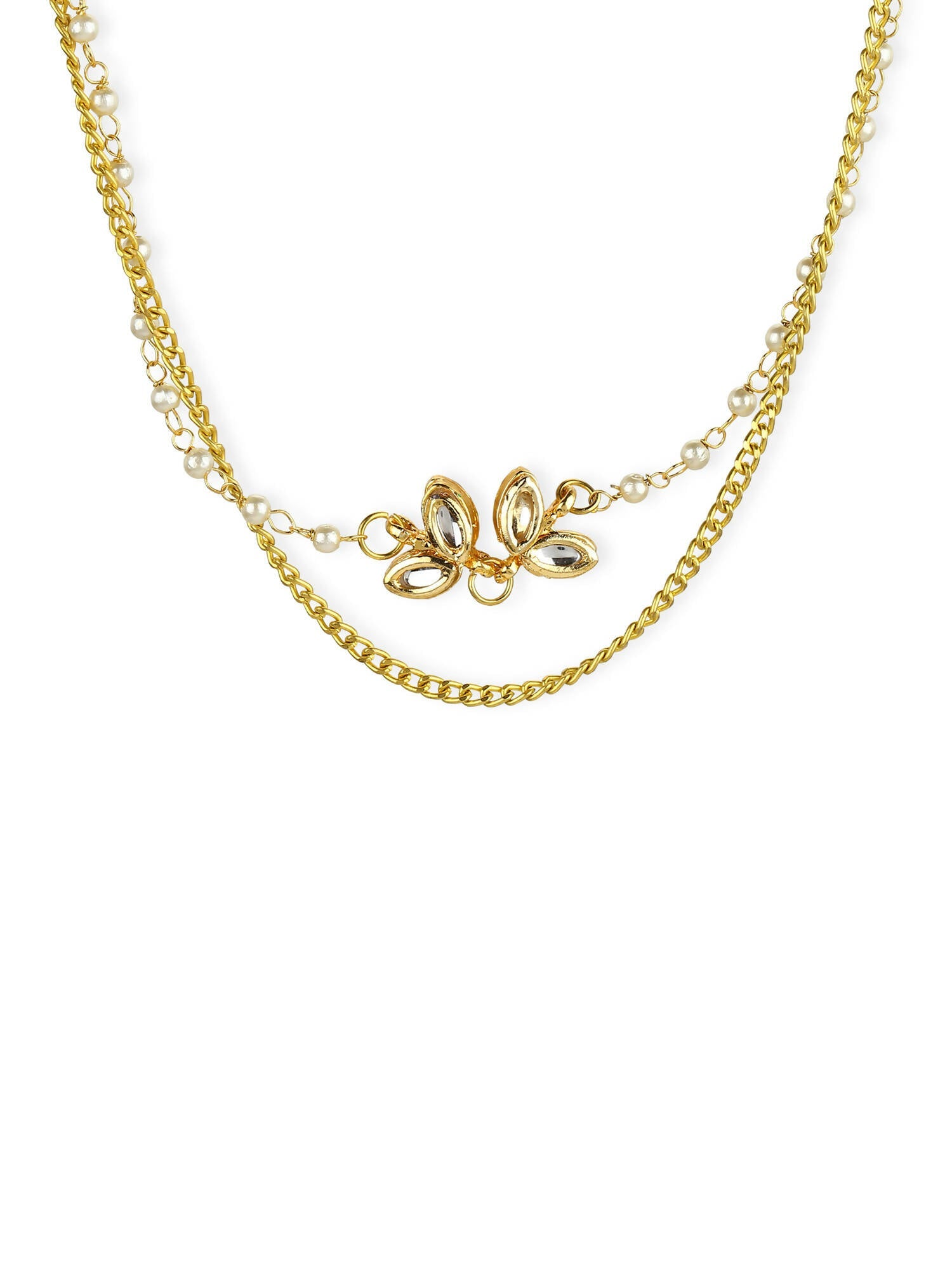 Women's Gold-Plated Chain - Ruby Raang - Distacart