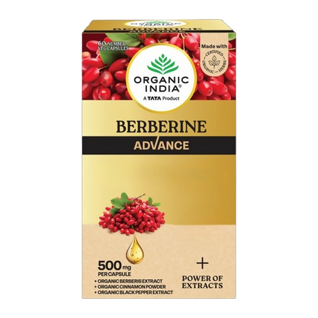 Organic India Berberine Advance Capsules