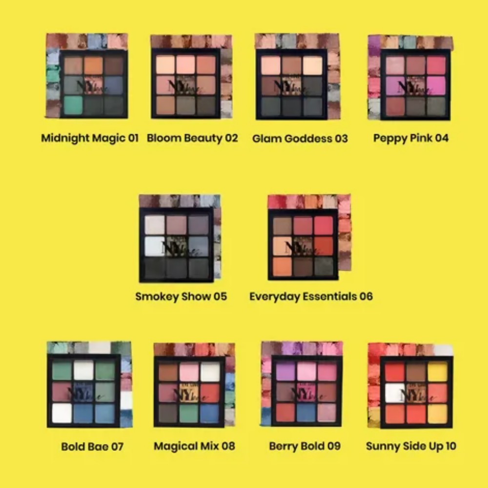 NY Bae Eye Love Eyeshadow Palette - Peppy Pinks 04