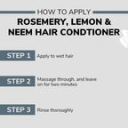 Rivona Naturals Rosemary, Lemon & Neem Hair Conditioner