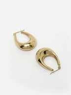 NVR Women Gold Circular Hoop Earrings - Distacart