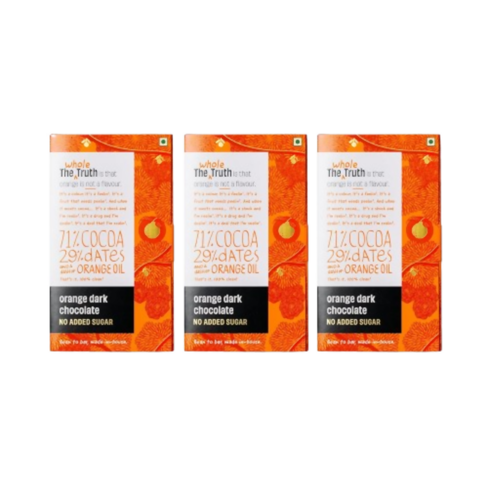 The Whole Truth Dark Chocolate - Orange - Distacart